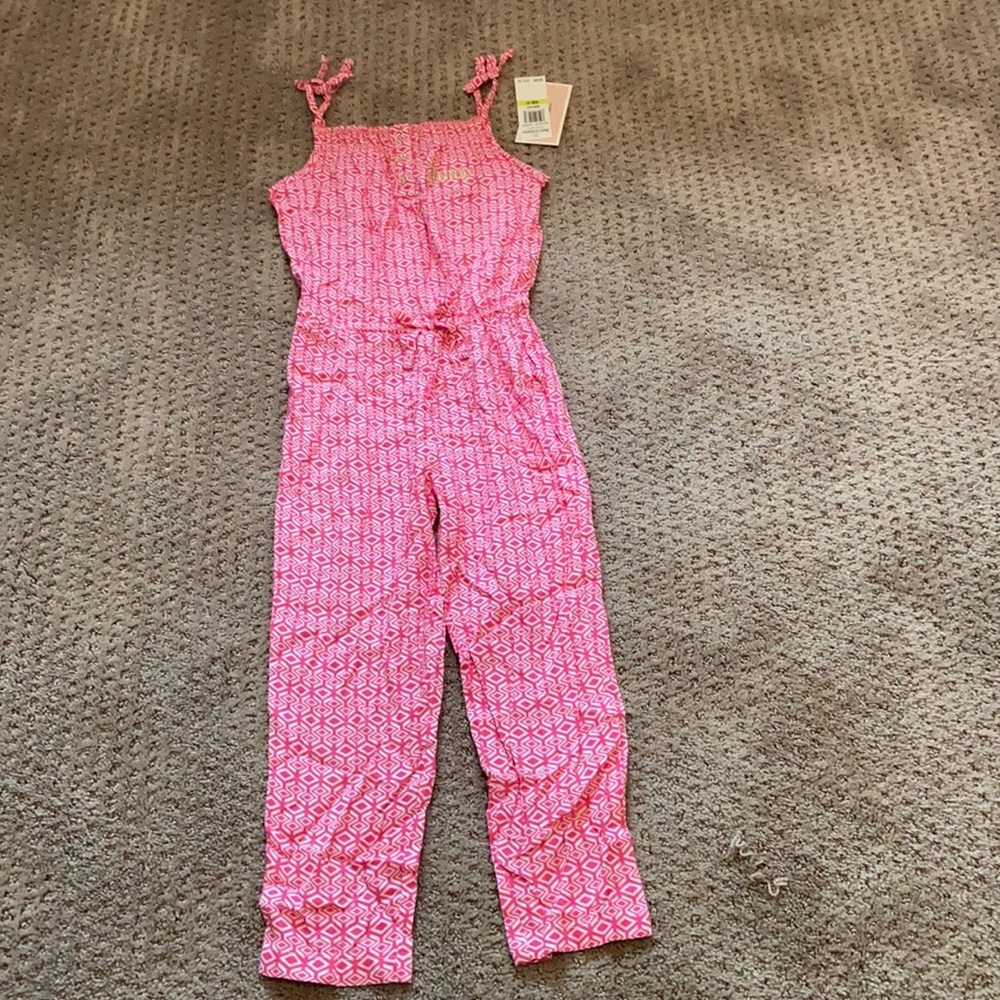 NWT Juicy Couture Girl’s Jumpsuit Size 4T